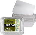 PARTY BARGAINS 2.25 lb Aluminum Pans by PARTYBARGAINS