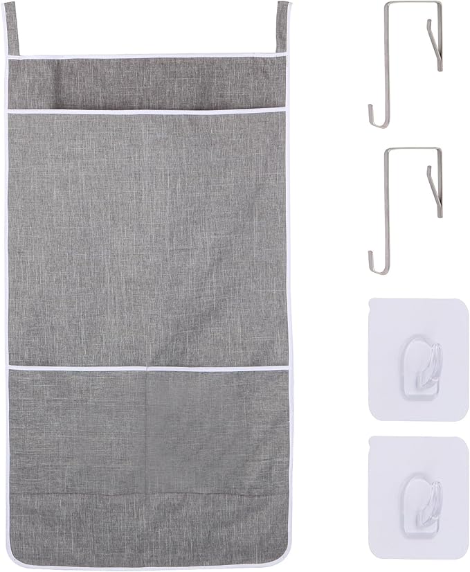 XL Hanging Laundry Hamper Bag, Door Hanging Hamper - Image 9