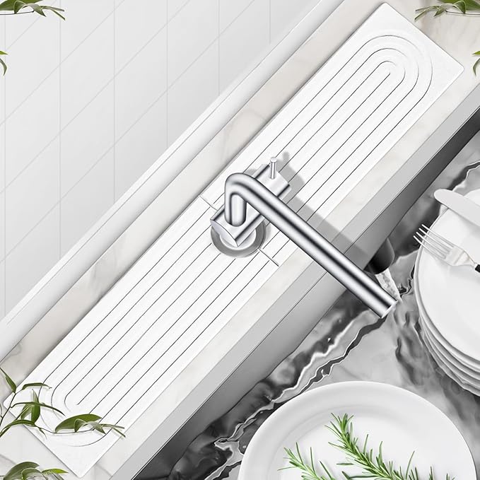 Stone Drying Mat for Kitchen Faucet: Diatomite Stone Drying Tray by Unknown