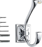 khtumeware Wall Hooks, 2 Pack Coat Hooks Hardware Towel Hooks by khtumeware