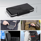 LR44 Size 675 Battery Case Holder, Water-Resistant Compact Button Coin Cell - Image 4