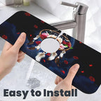 Dreamcatcher Rose Flowers Kitchen sink faucet pad, strong water absorption - Image 6