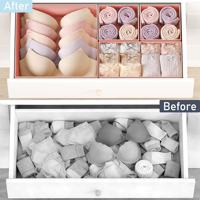 DIMJ Drawer Organizer Clothes Storage - Image 5