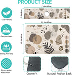 Dish Drying Mat for Kitchen Counter Matt, Super Absorbent Non-slip Rubber Backed - Image 2