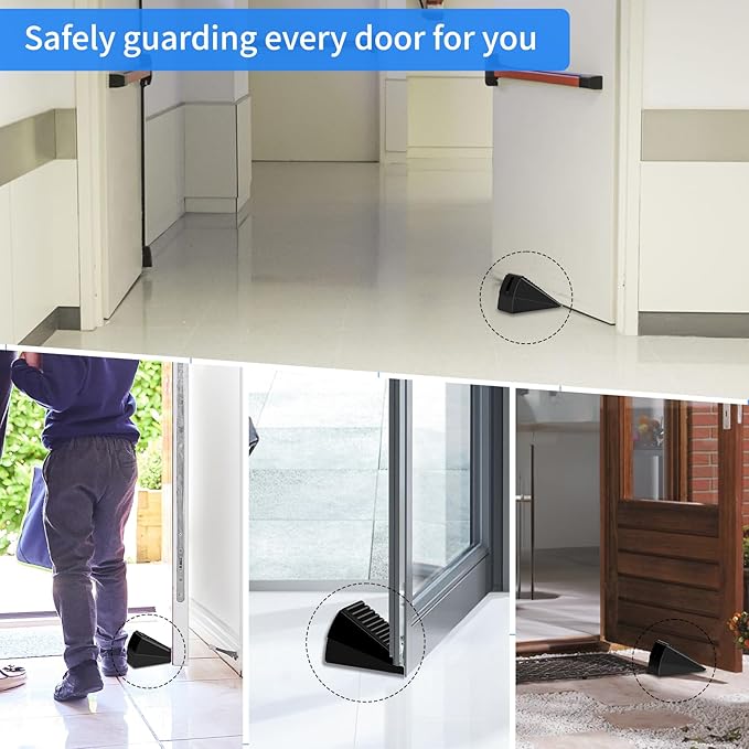2 Pack Strongest Heavy Duty Door Stopper Wedge - Image 6