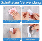 4 PCS Toothbrush Holder Wall Mounted - Image 4