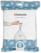 Brabantia PerfectFit Trash Bags Thick Plastic Trash Can Liners by BrabantiaUSA