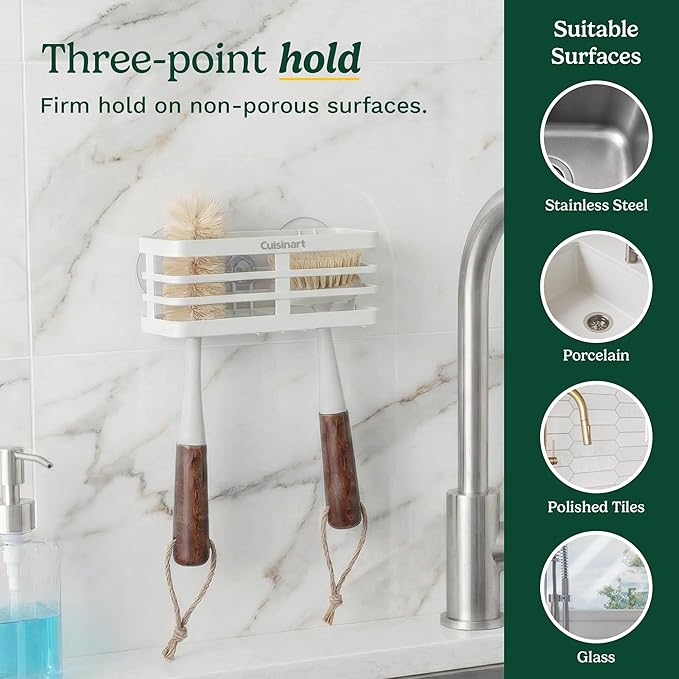 Cuisinart Sponge Holder for Kitchen Sink—Metal Sink Caddy - Image 3