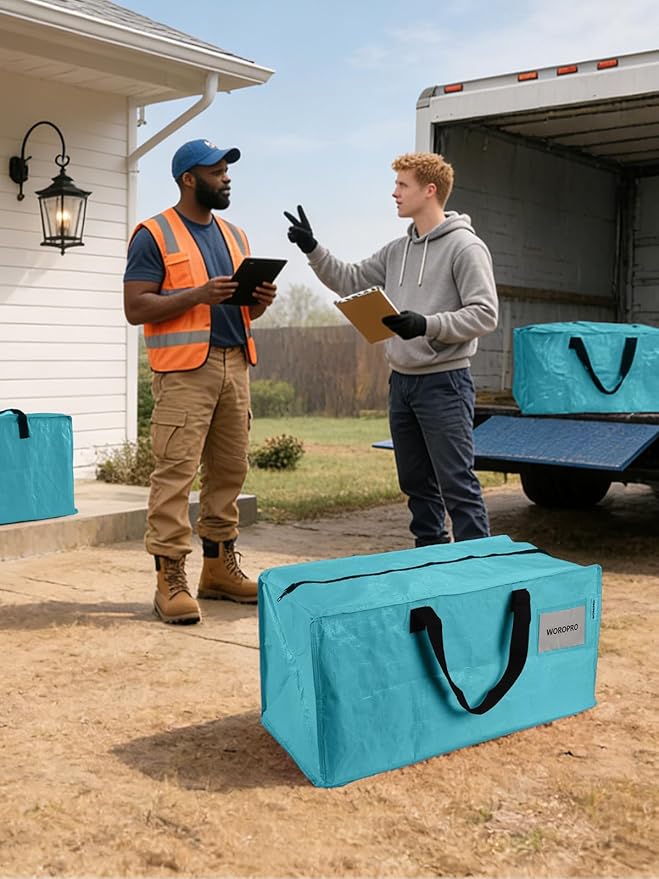 WORKPRO 10 Pack Extra Large Moving Bags - Image 8