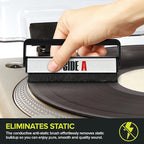 Side A Vinyl Record Brush with Soft Carbon Fibre Bristles, Anti-Static - Image 4