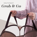 Handy Laundry Collapsible Mesh Pop Up Hamper - Image 7