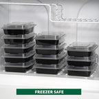 Freshware Meal Prep Containers 15 Count Compartment Food Storage Containers - Image 8