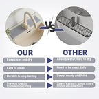 Stone Faucet Mat for Kitchen Sink，Super Absorbent Diatomite Fast Drying Stone - Image 5