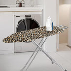 Light Brown Leopard Ironing Board Cover and Pad Heat Reflective Pad Protector - Image 2