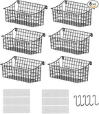 Sonyabecca 6 Pack Hanging Wall Basket by Sonyabecca
