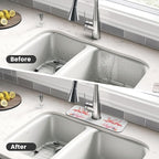 Kitchen Sink Splash Guard Faucet Mat Pink Flamingos Watercolor 15"x5.5" - Image 4