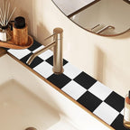 Kitchen Sink Splash Guard 1 PC 14.7 Inch Sink Faucet Mat Splash Guard - Image 7
