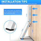 Door Stopper, No Drilling Door Stoppers, Kick Down Door Stop - Image 2