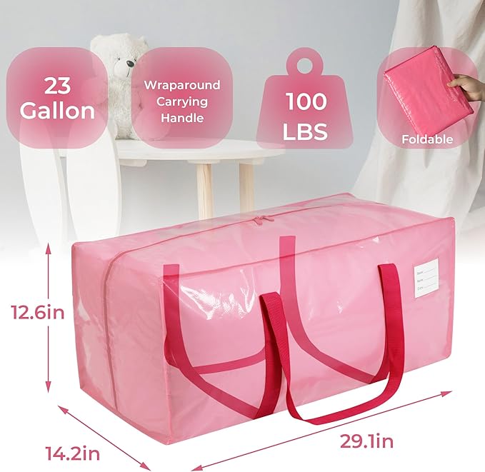 4 Pack Extra Heavy Duty Large Moving Bags - Image 3