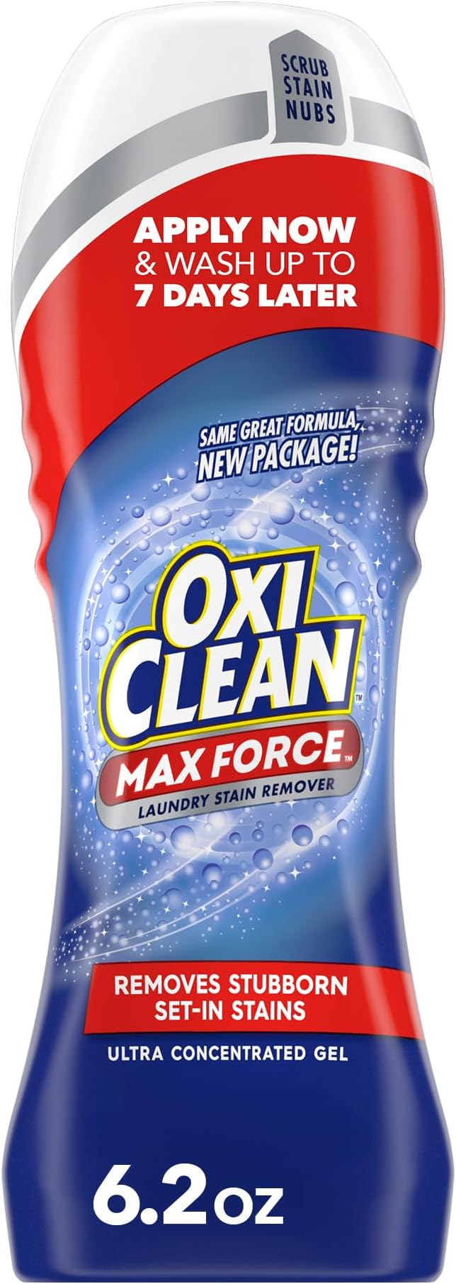 OxiClean Max Force Laundry Stain Remover Gel Stick, 6.2 fl oz by OxiClean