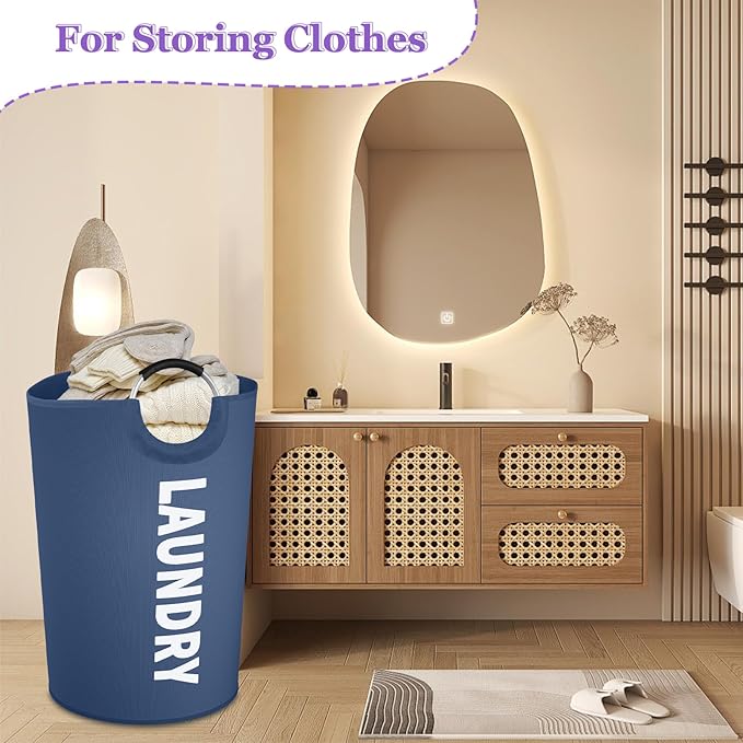 125L Collapsible Laundry Basket - Image 4