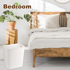 UUJOLY Small Bathroom Trash Can - Image 3