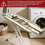 Nuxovilar Ironing Board Cover Needle Cotton 15x54 Inches | Ironing Board Cover - Image 7