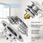zaa Bathtub Drain Stopper, Upgraded 2in1 Tub Stopper Bathtub Drain Cover and - Image 4
