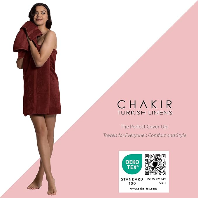 Chakir Turkish Linens, 100% Cotton Premium Quality Turkish Bath Sheets - Image 4