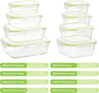 Vtopmart 8 Pack Glass Food Storage Containers - Image 2