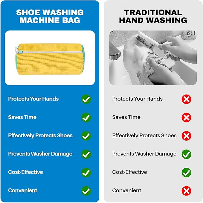 Shoe Washing Machine Bag: Laundry Shoe Bag - Image 5