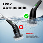 Electric Spin Scrubber, Powerful 2-Speed Cleaning Brush, IPX7 Waterproof - Image 6