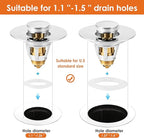 Universal Bathroom Sink Stopper, Basin Pop-up Bathroom Sink Drain Strainer - Image 5