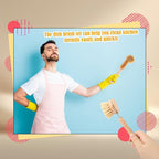15 Pcs Bamboo Dish Brush Set - Image 6