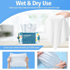 300 Count Disposable Face Towel, Thickening Ultra Soft Washcloths, Facial - Image 4