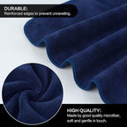 SINLAND Microfiber Facial Cloths Fast Drying Washcloth 12inch x 12inch - Image 3