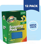 SCRUBIT Multi-Purpose Dish Scrub Sponge, Non Scratch Scouring Pads, Cleaning - Image 3