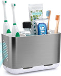 Toothbrush Holders for Bathroom Organizer Countertop, Detachable Anti-Slip by LAFARA
