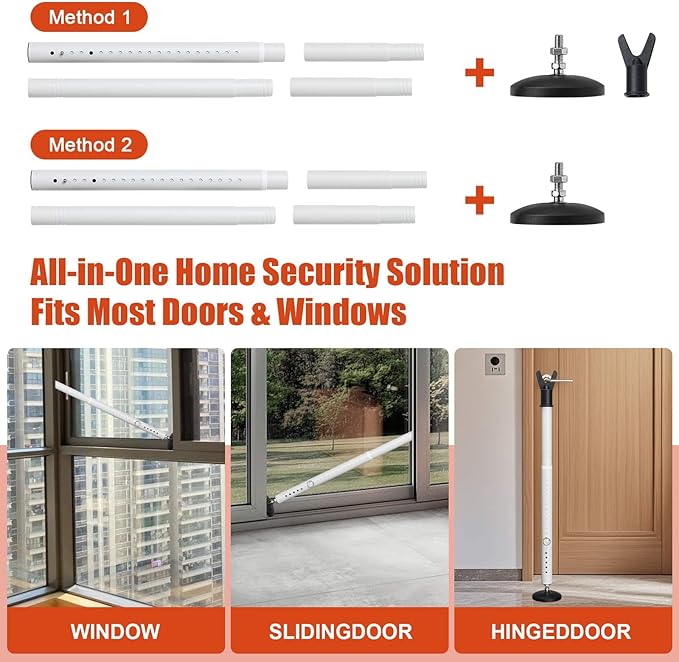 2 Pack Door Security Bar - Image 5