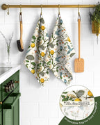 Flour Sack Kitchen Towels Set of 2-18x26 Cotton Dish Towels - Image 3
