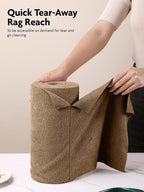 Fantasticlean Microfiber Cleaning Cloth Roll -40 Pack, Tear Away Microfiber - Image 2