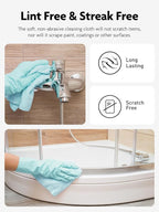 Fantasticlean Microfiber Cleaning Cloth Roll -60 Pack, Tear Away Microfiber - Image 5