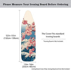 Cherry Blossom Ironing Board Cover and Pad, Stretch Standard Size 16x55 inch - Image 5