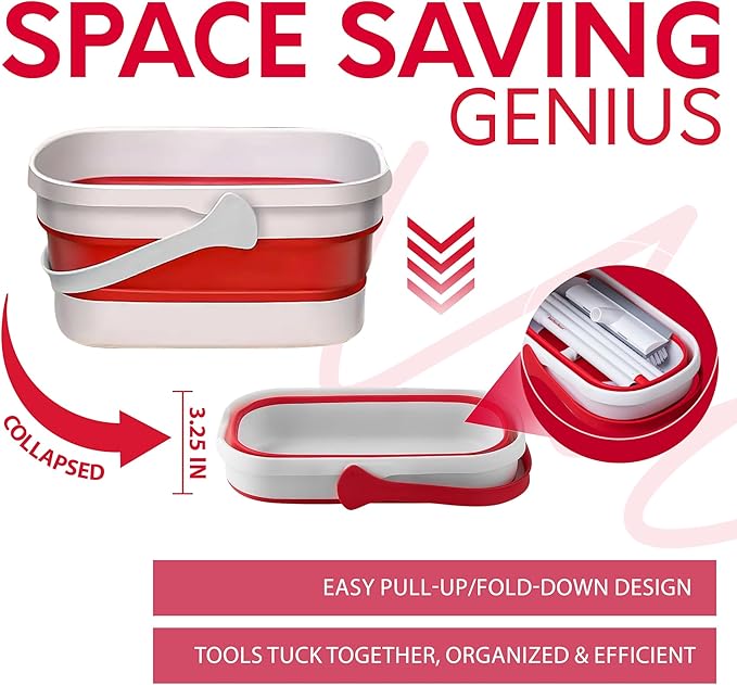 Collapsible Mop and Bucket Set - Image 3