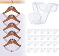 HOUSE DAY Space Saving Hangers 20 Pack, Heavy Duty Hangers Space Saver by HOUSEDAY