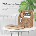 Wicker Hanging Storage Baskets, Seagrass Basket, Wall Decor Baskets, Seagrass - Image 6