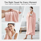 REDKISS Pink Towel Set of 8 - Image 6