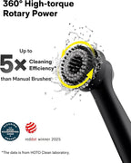 HOTO Wand™ Cordless Spin Scrubber, Electric Rechargeble Grout Cleaning Brush - Image 2