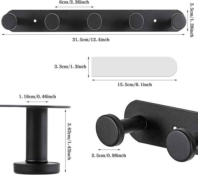 Coat Hooks Wall Mounted - Image 2