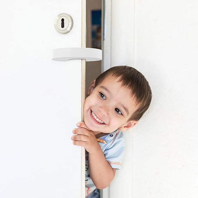 Door Pinch Guard and Door Slam Stopper 6pk. Use Safety Door Guard Made of Soft - Image 5